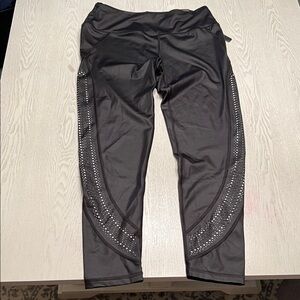 Victoria Sport Knockout Tight with mesh cutout details on the sides